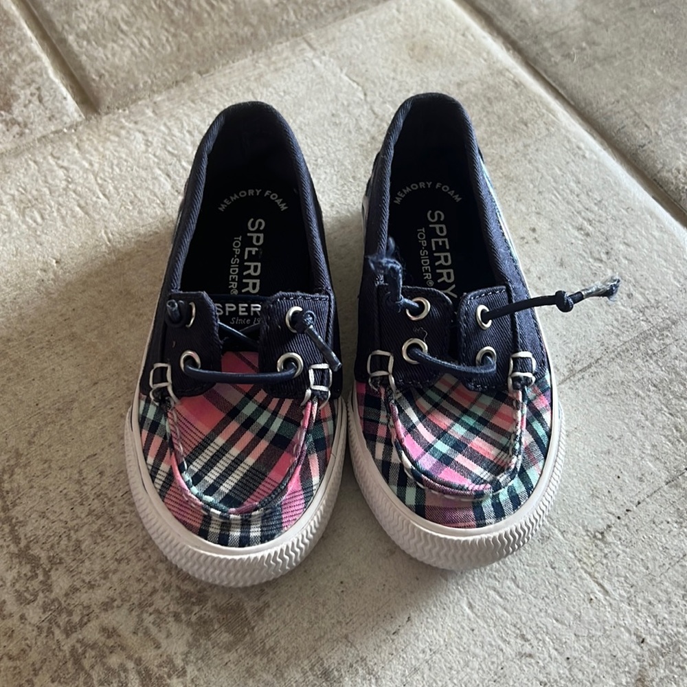 Sperry top Sider kids toddler shoe size 7